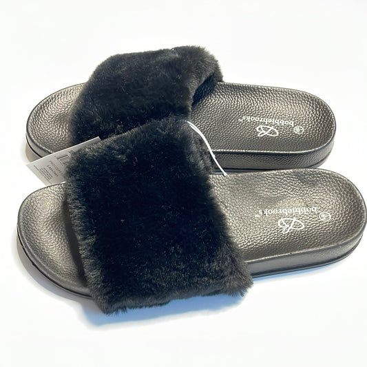 Womens, Bobbie Brooks Faux Fur Shoe