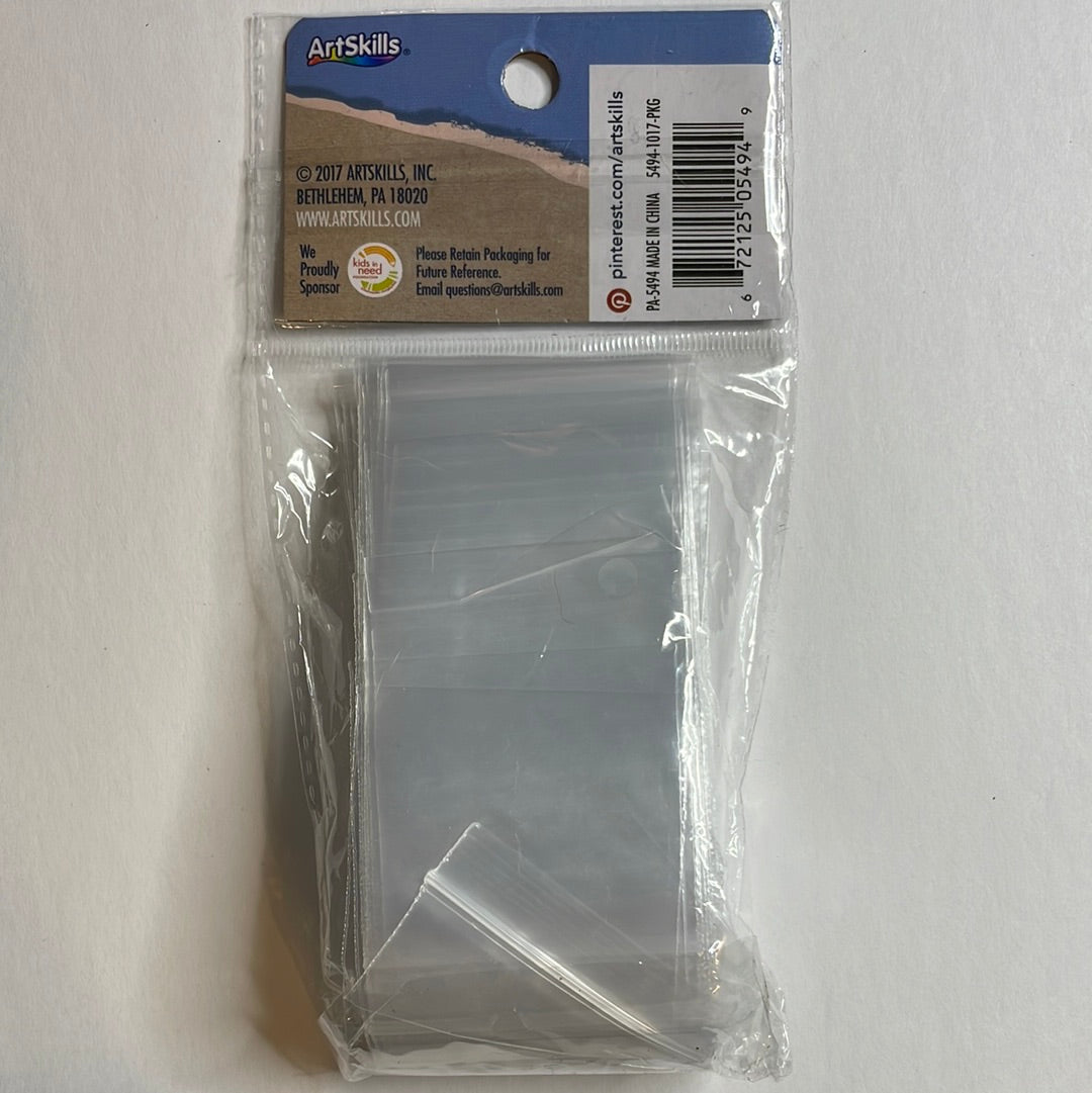 Self Seal Clear Bags
