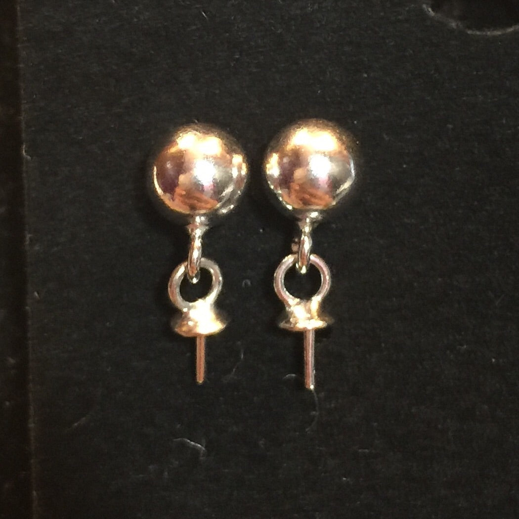 Earring Mountings (Sterling Silver)