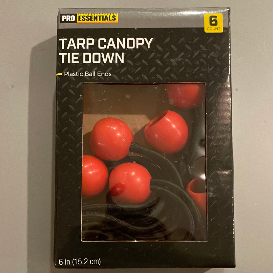 Pro Essentials Tarp Canopy Tie Dow
