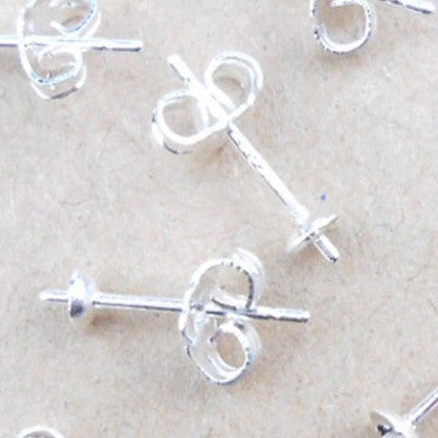 Earring Mountings (Sterling Silver)