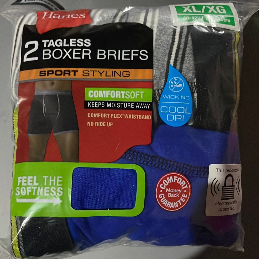 Men's Hanes Tagless Boxer Briefs