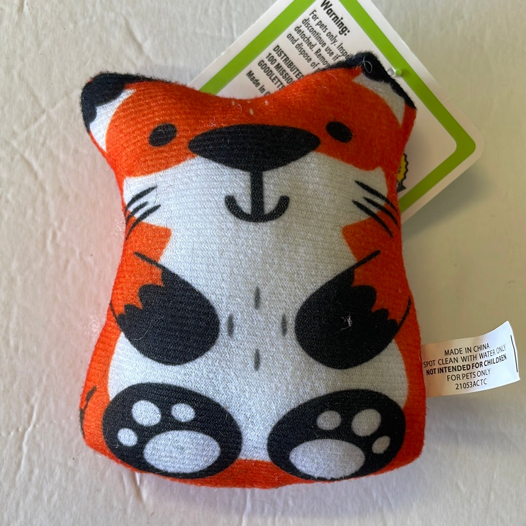 Forever Pals Printed Plush Dog Toy with Squeaker