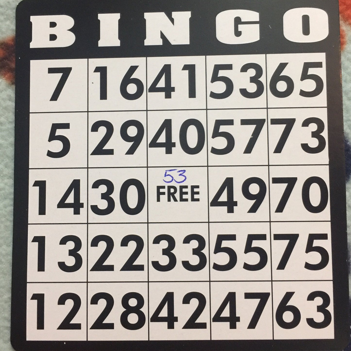 Game, Bingo: 9/19 at 3pm EST