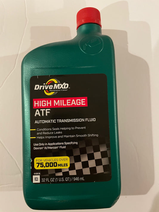 Automotive, Drive MXD High Mileage Automatic Transmission Fluid