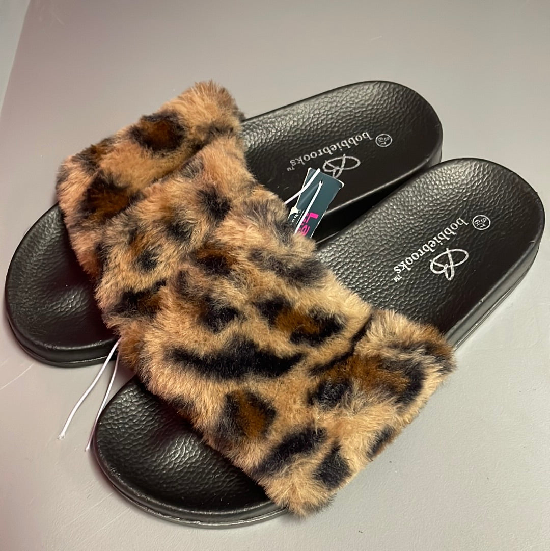 Womens, Bobbie Brooks Faux Fur Shoe