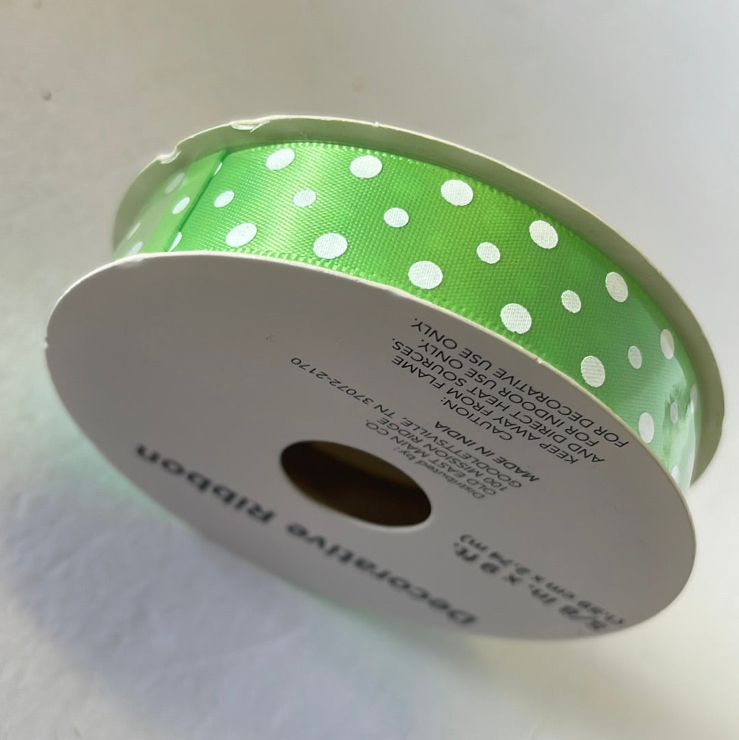 5/8” Decorative Ribbon, 9 Ft