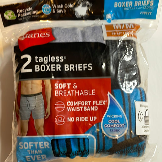 Men's Hanes Tagless Boxer Briefs