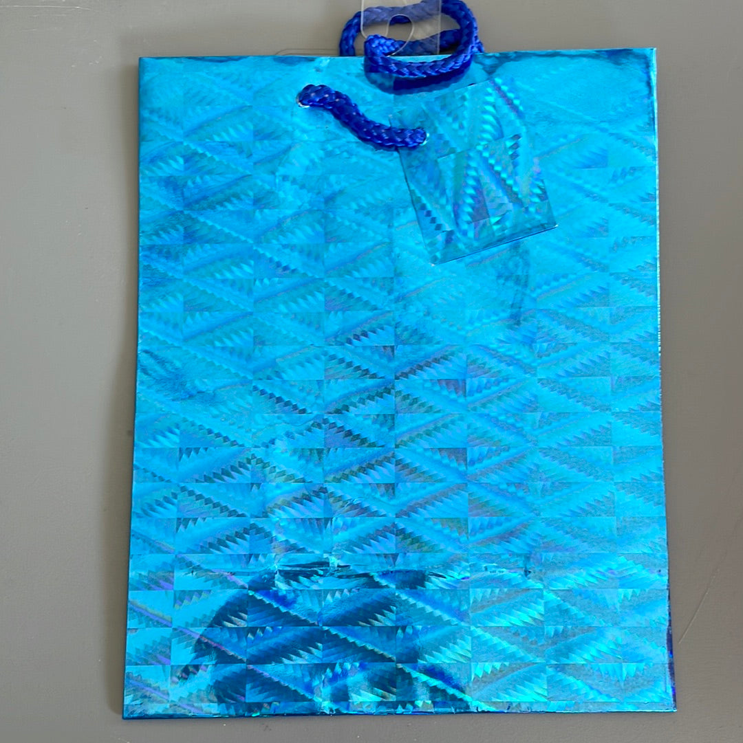 321 Party Medium Gift Bags, Holographic