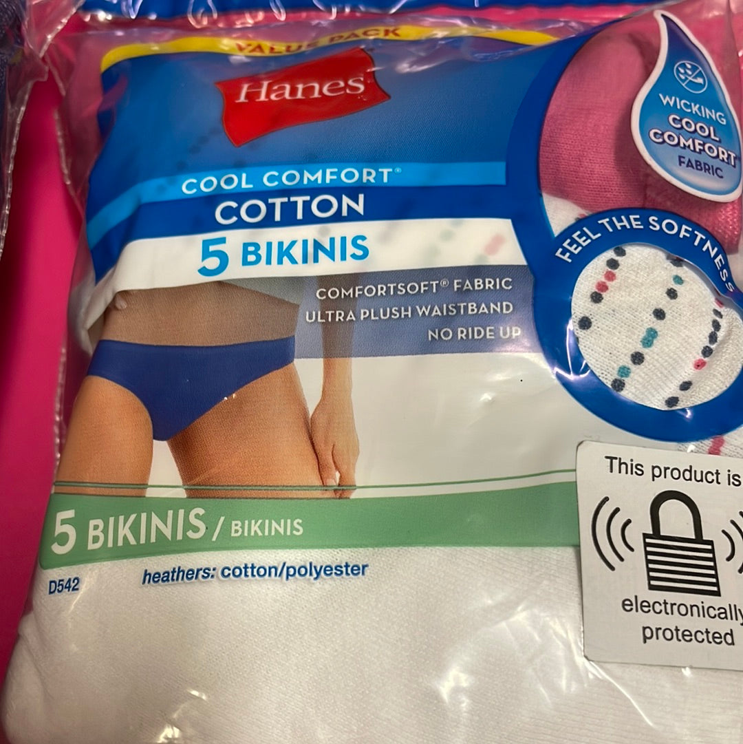 Women’s Hanes Assorted Bikinis Underwear