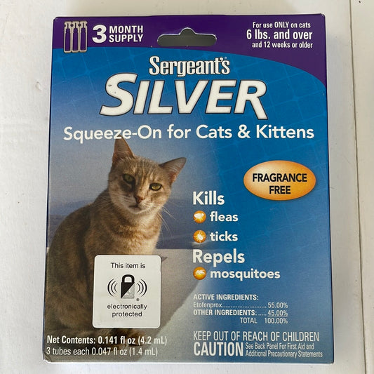 Sergeant’s Dual Action Flea & Tick Squeeze On