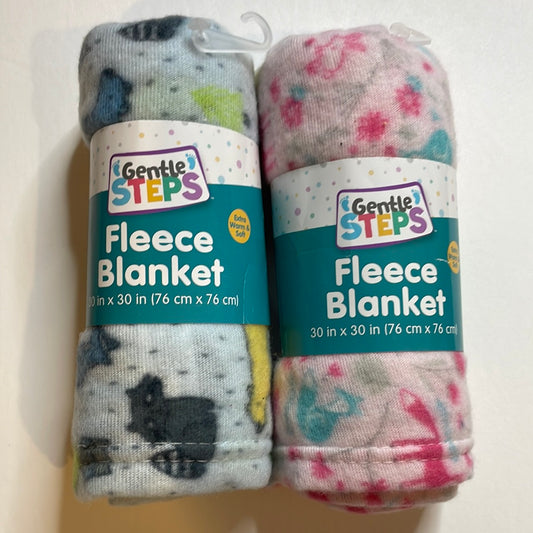 Baby, Gentle Steps Fleece Nursery Blanket