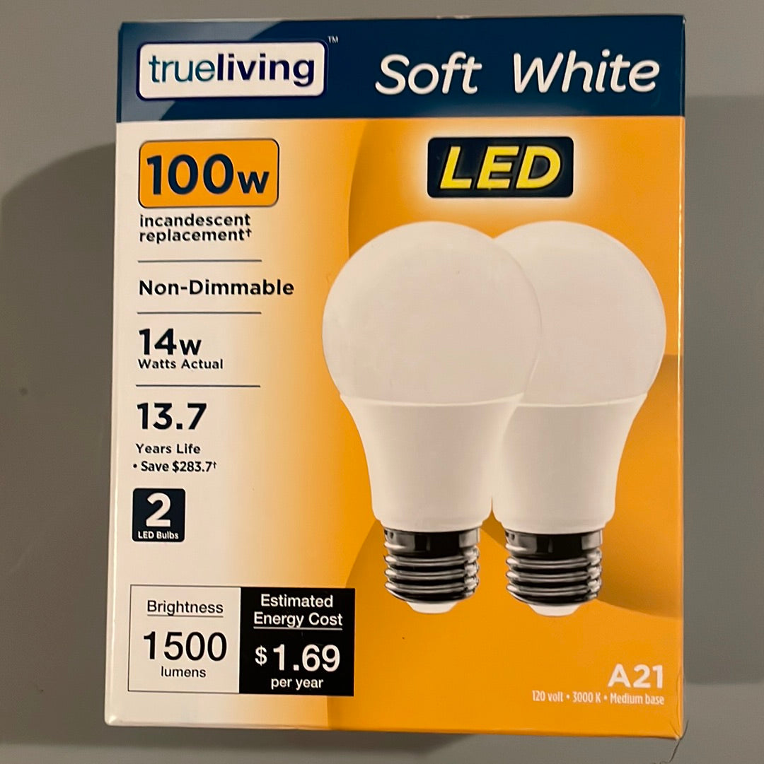100 Watt Lightbulbs