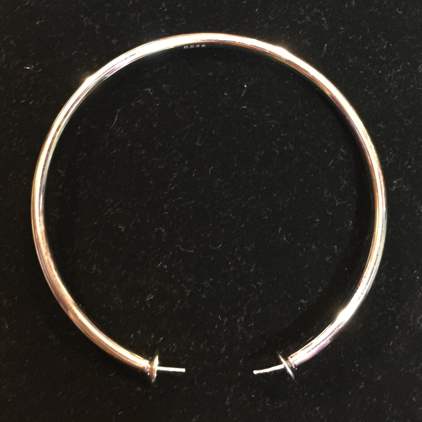 Sterling Silver Double Pearl Bracelet Mounting