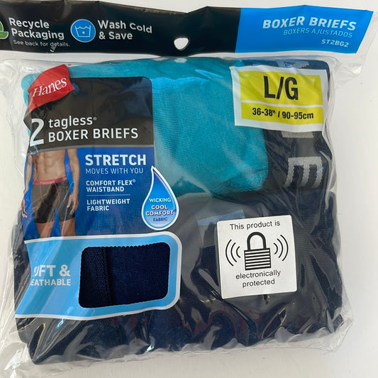 Men’s Hanes Tagless Stretch Boxer Briefs