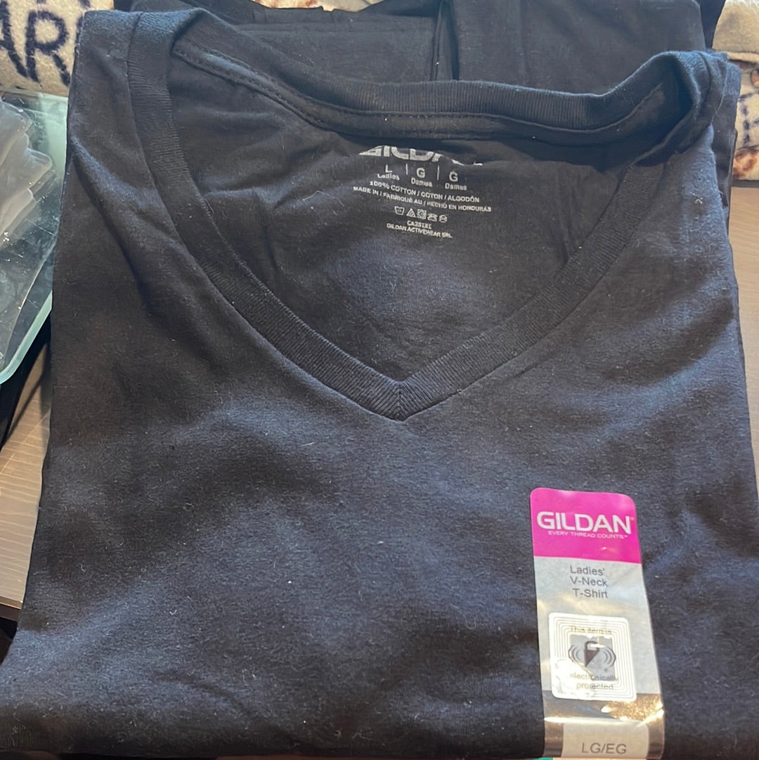 Women’s Gilden V-Neck Tee T-Shirt