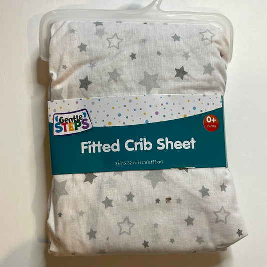 Baby, Gentle Steps Fitted Crib Sheet