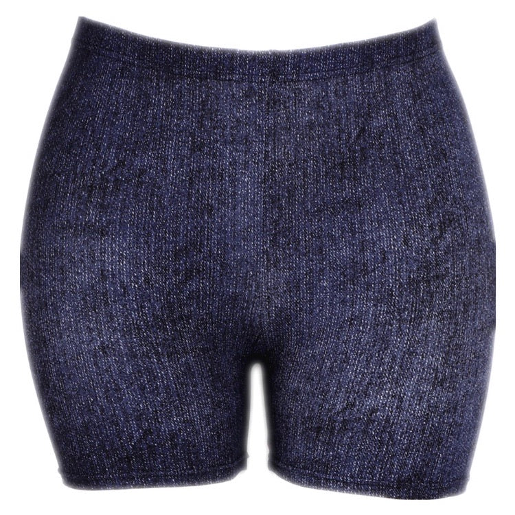 Leggings, Solid Short Shorts