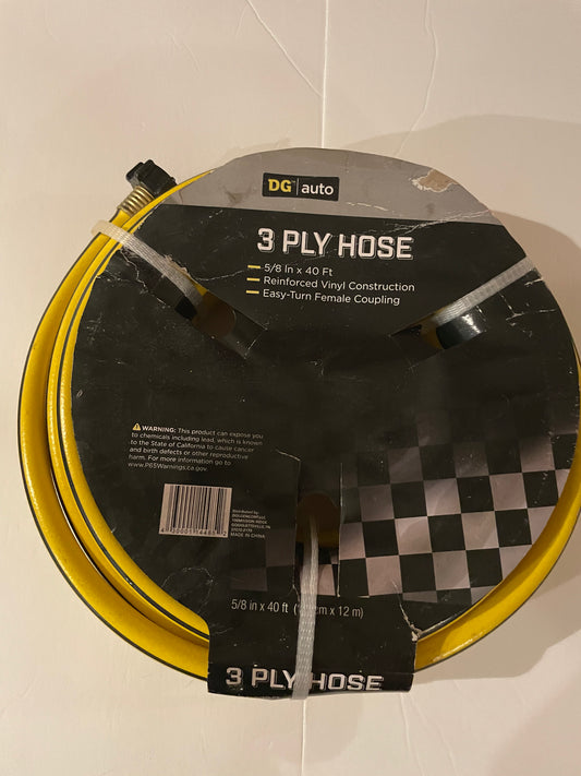 Household, 3 Ply Hose 40 Feet