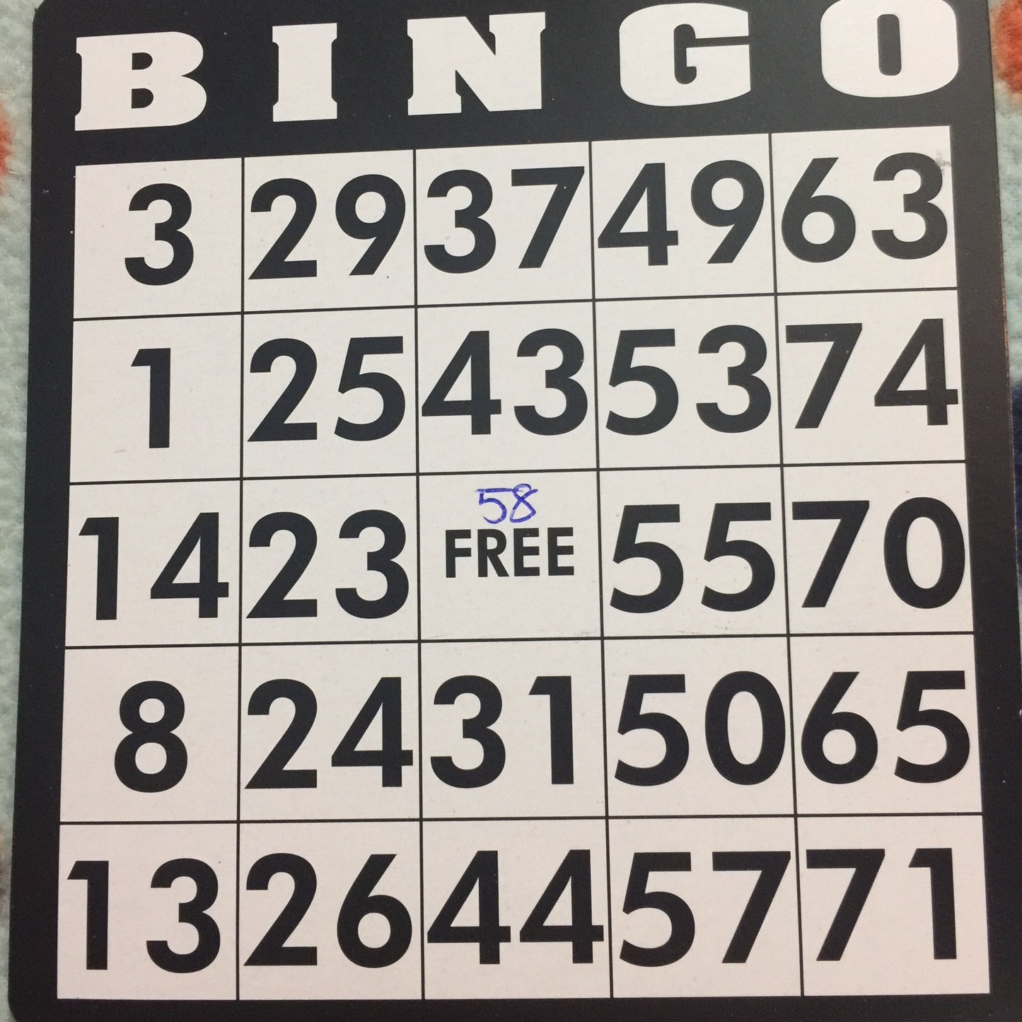 Game, Bingo: 9/19 at 3pm EST