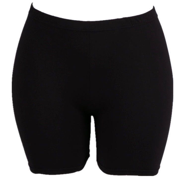 Leggings, Solid Short Shorts