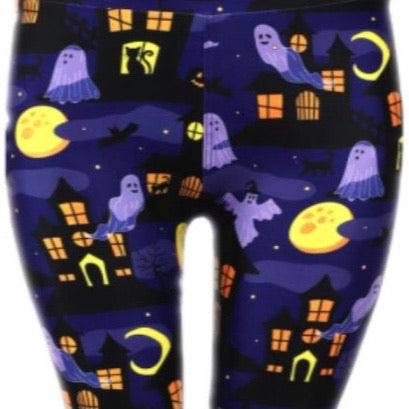 Leggings, Halloween Haunted House