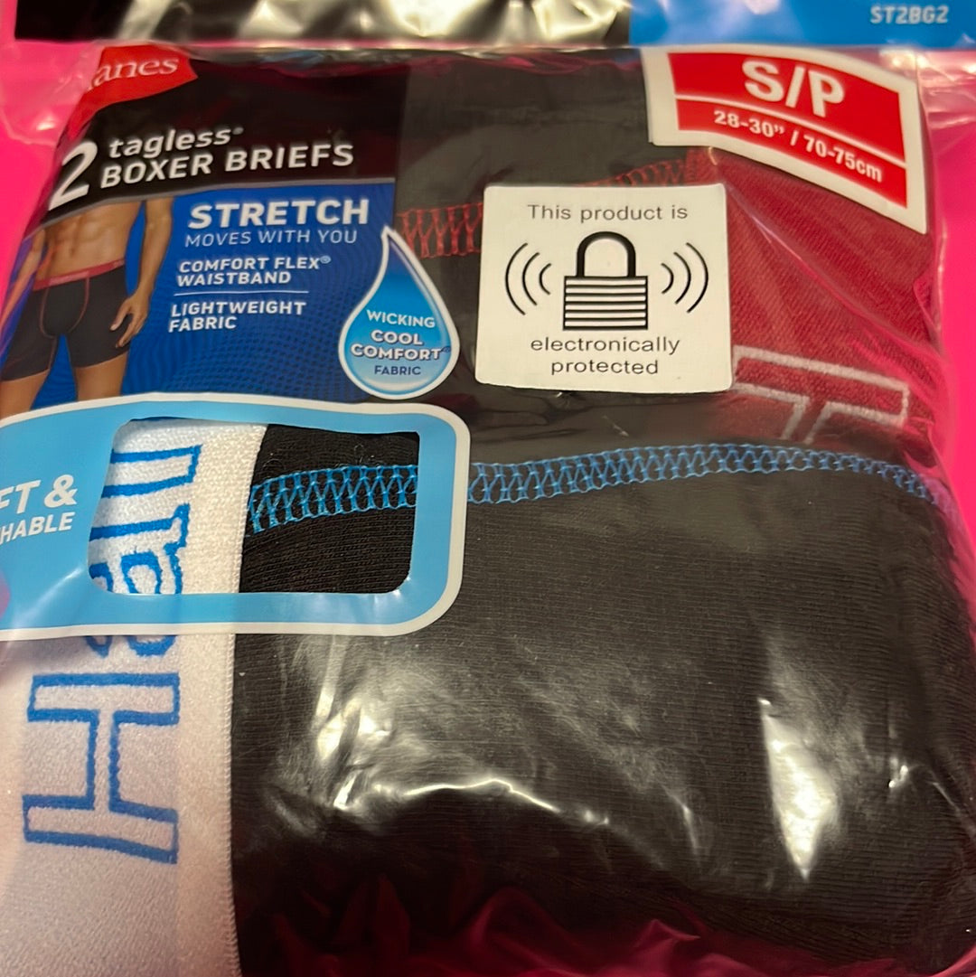 Men’s Hanes Tagless Stretch Boxer Briefs
