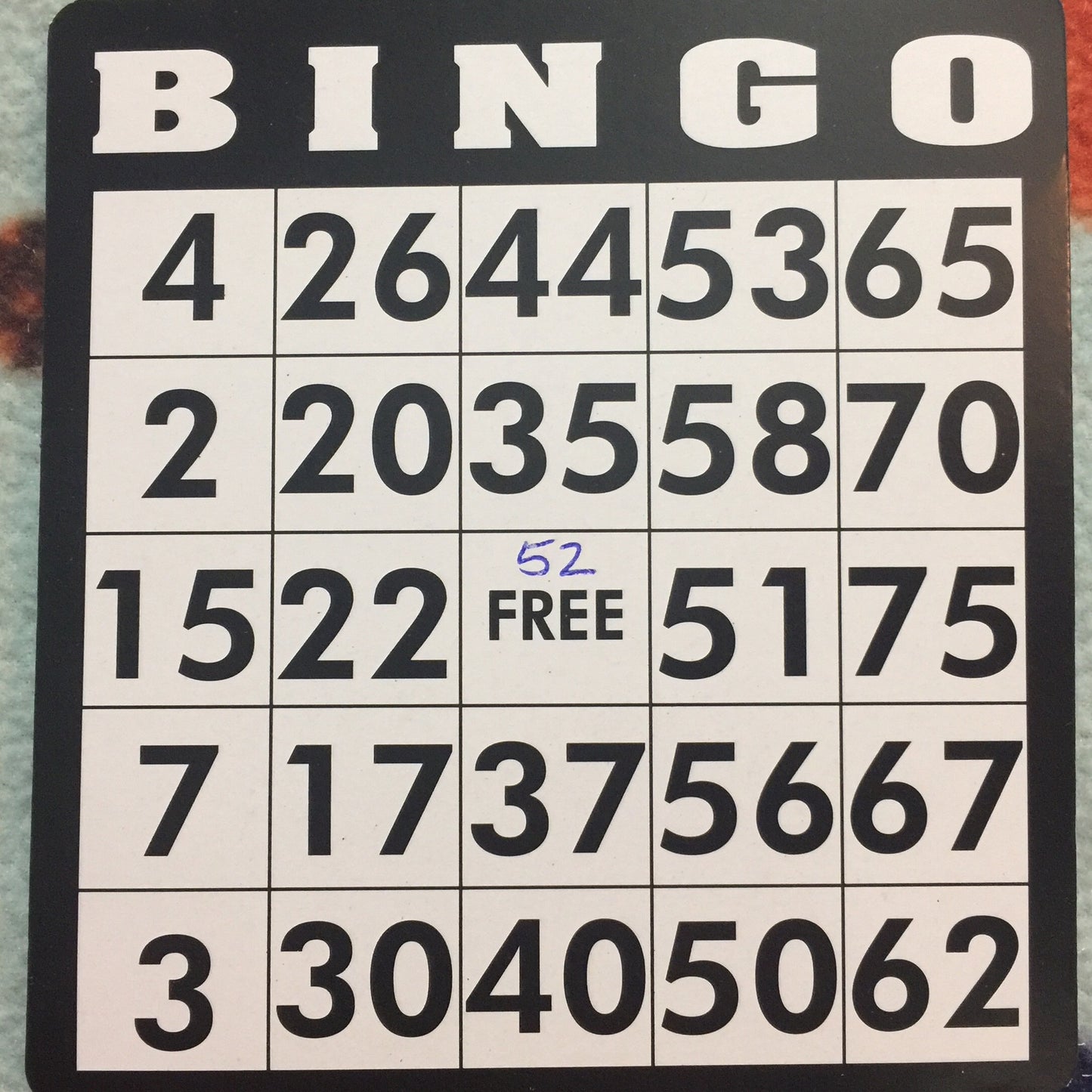 Game, Bingo: 9/19 at 3pm EST
