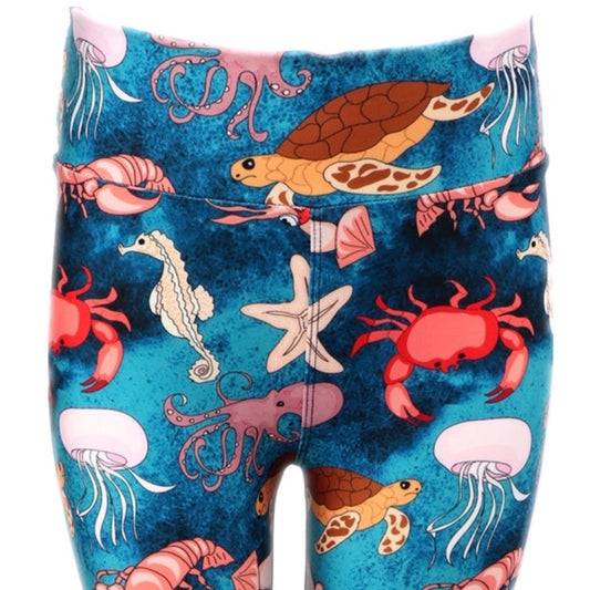 Leggings, Sea Creatures