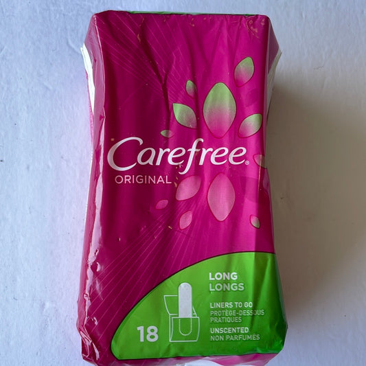 Carefree Original Long Liners To Go, 18 Ct
