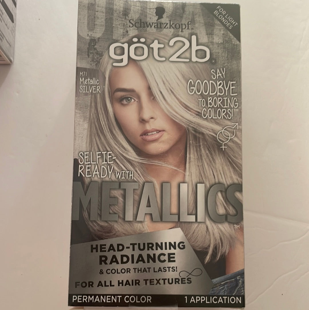Got2b Metallics Permanent Hair Color