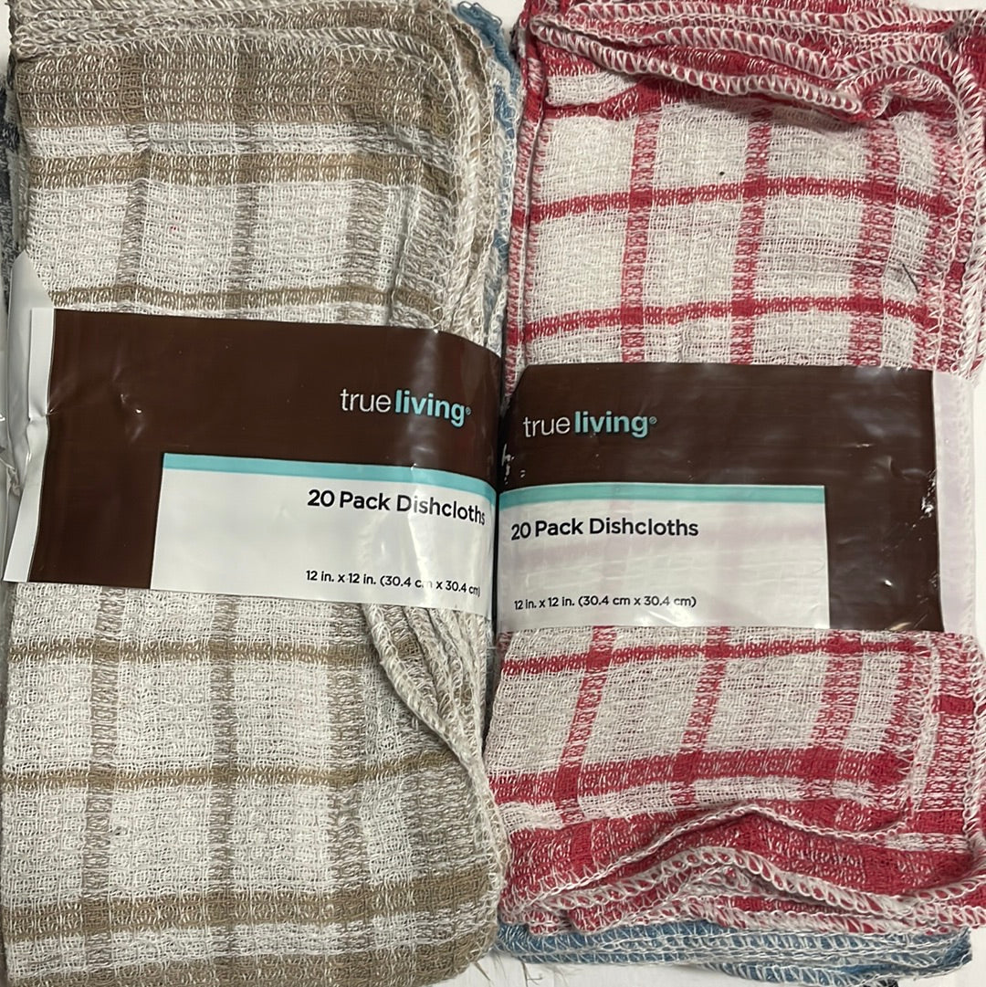 True Living Dishcloths