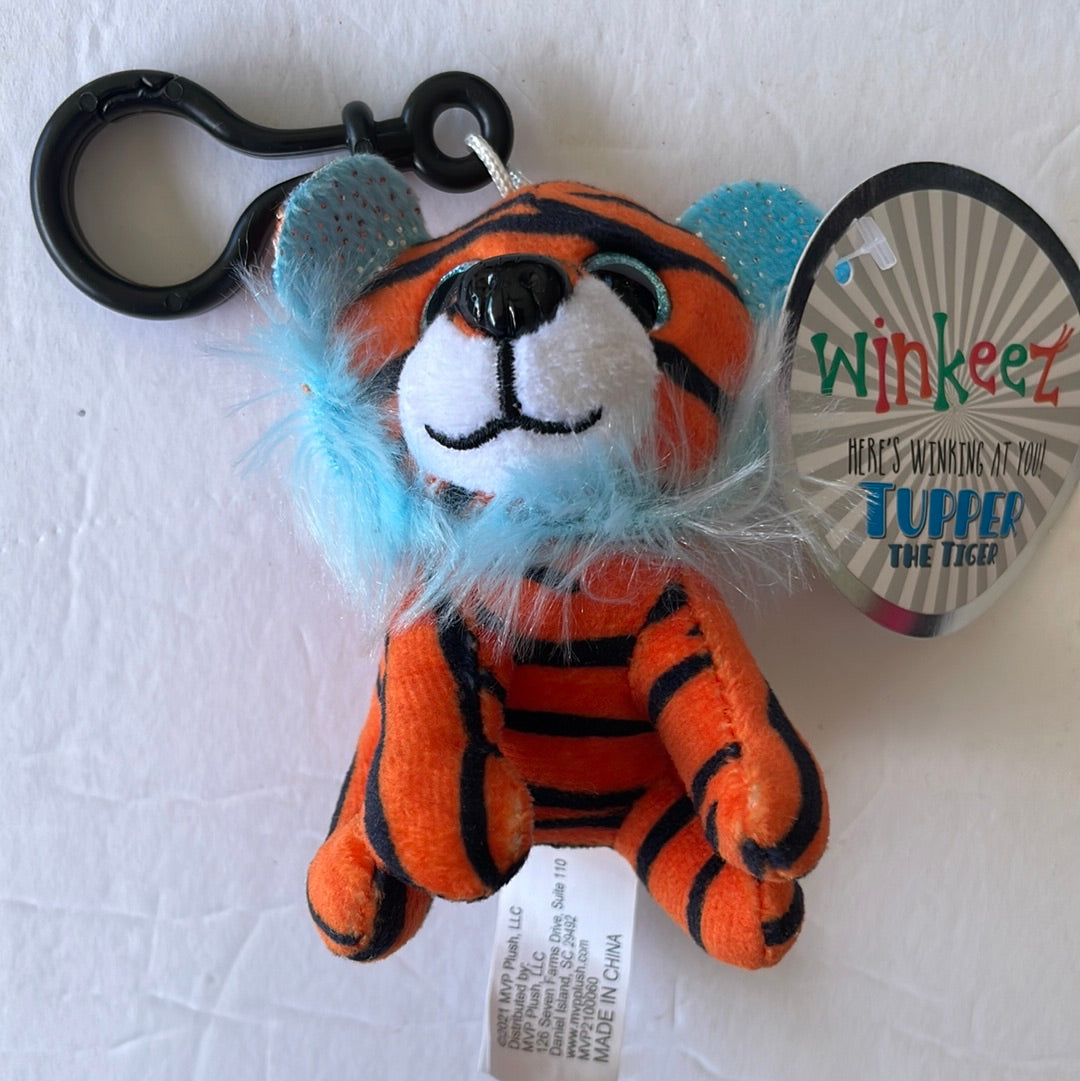 Toys and Games, Winkeez Back Pack Clip Plush Toy, Assorted