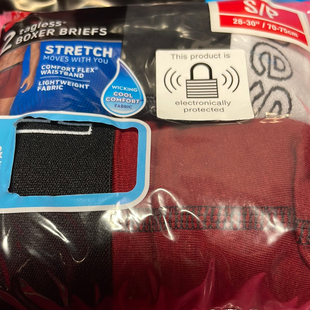 Men’s Hanes Tagless Stretch Boxer Briefs