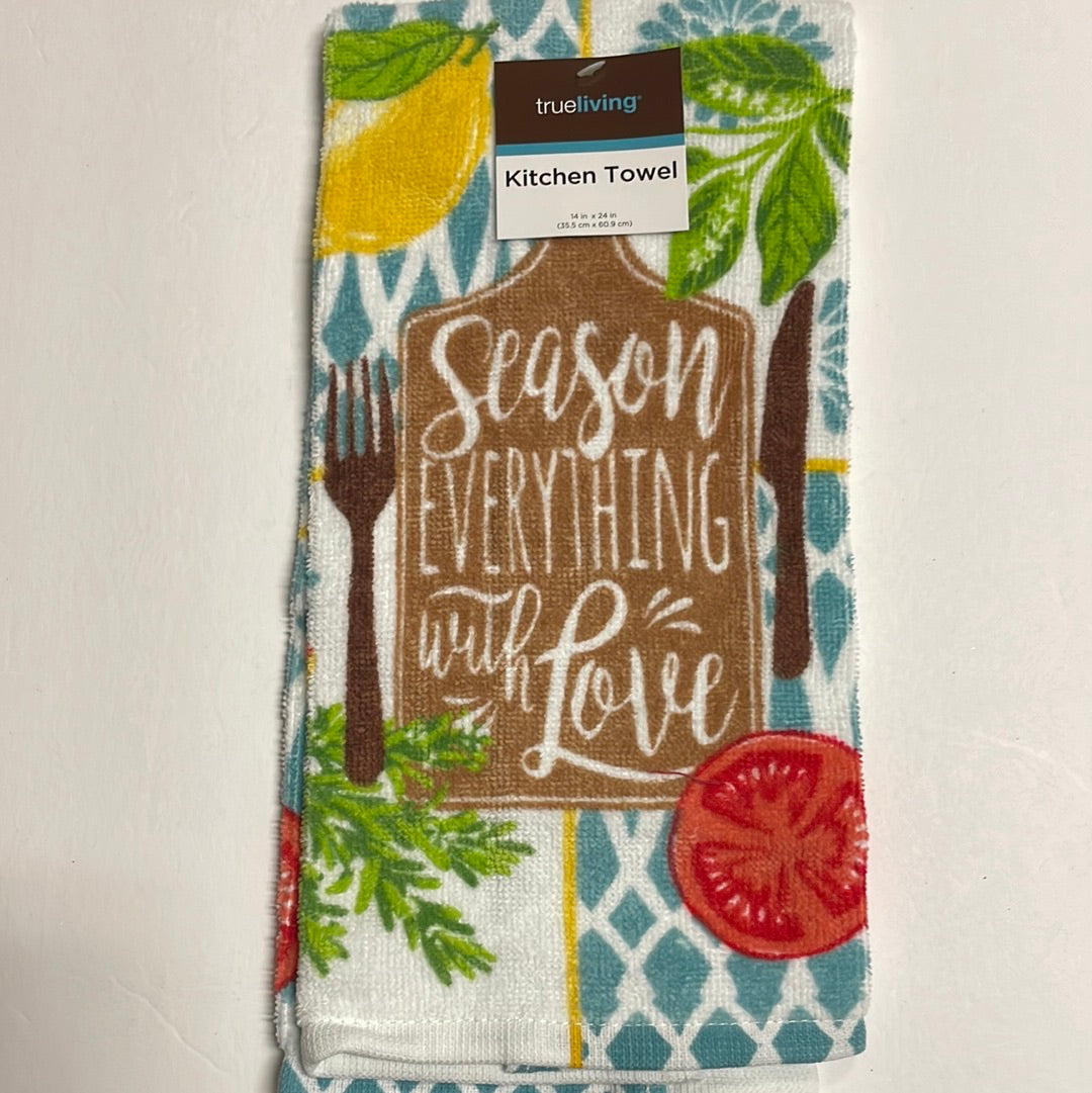 True Living Kitchen Towel