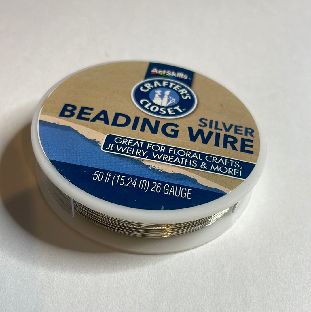 Silver Beading Wire – Pearls Helping Pets