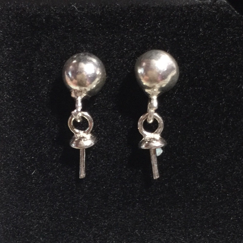 Earring Mountings (Sterling Silver)