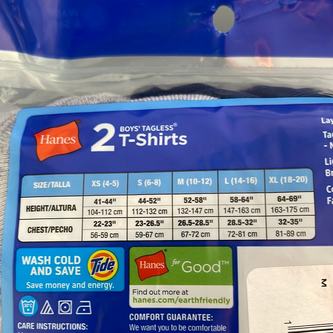 Boy’s Hanes Tagless T-Shirts