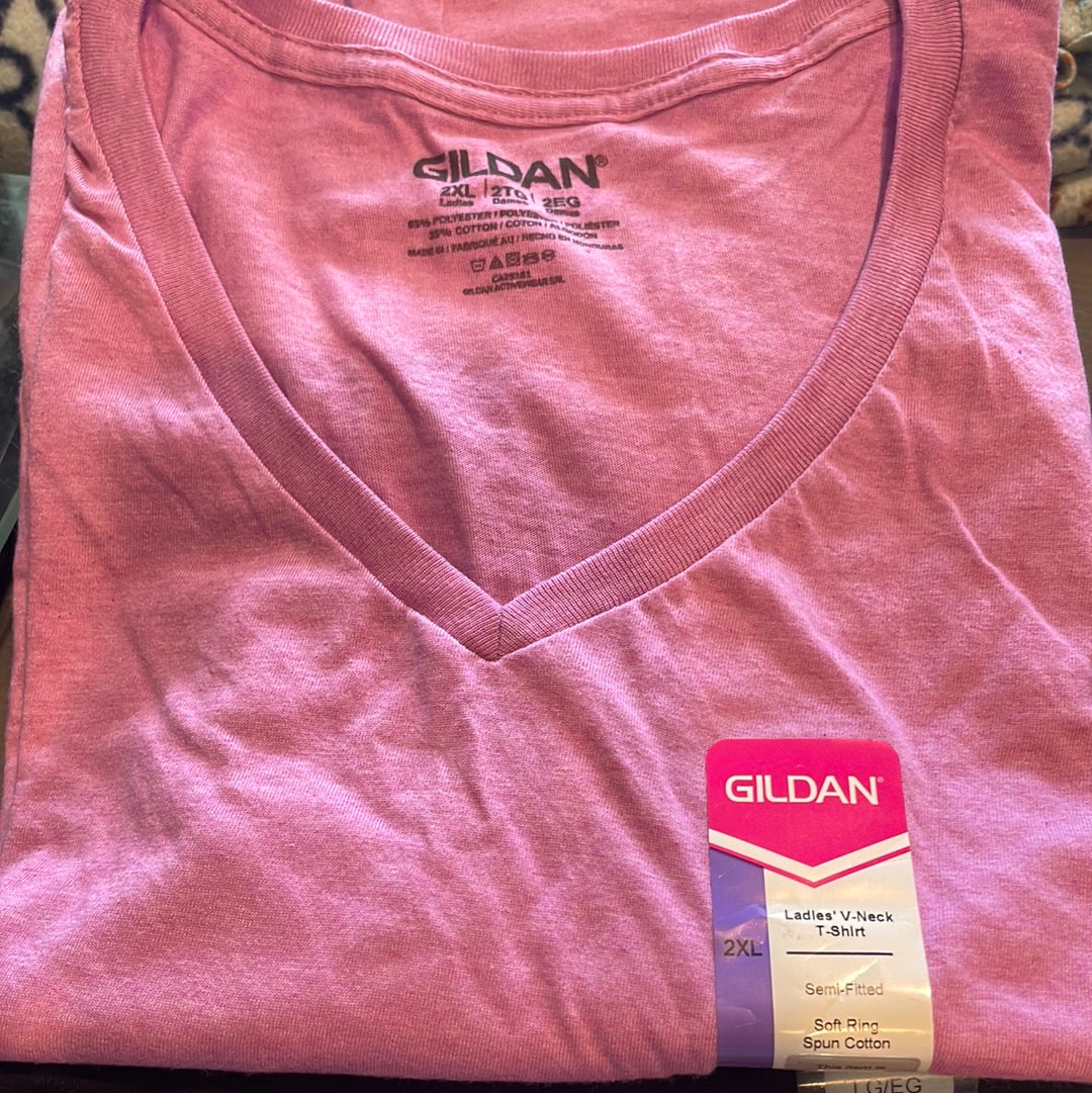 Women’s Gilden V-Neck Tee T-Shirt