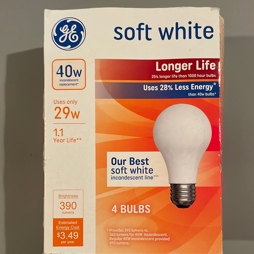 40 Watt Lightbulbs