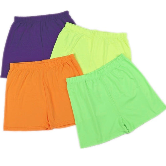 Leggings, Solid Short Shorts