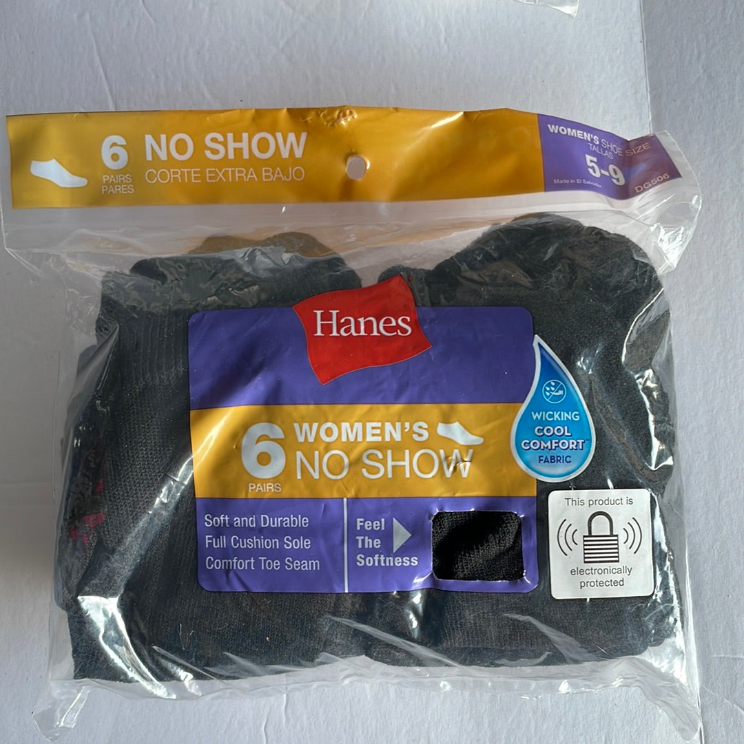 Women’s Hanes No Show Socks
