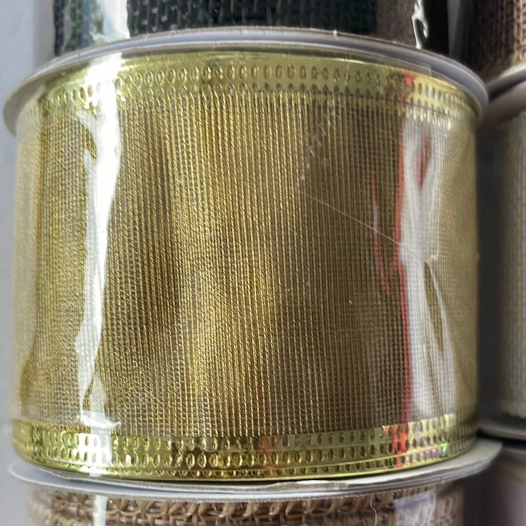 2” Wire Edge Ribbon, 9 Ft
