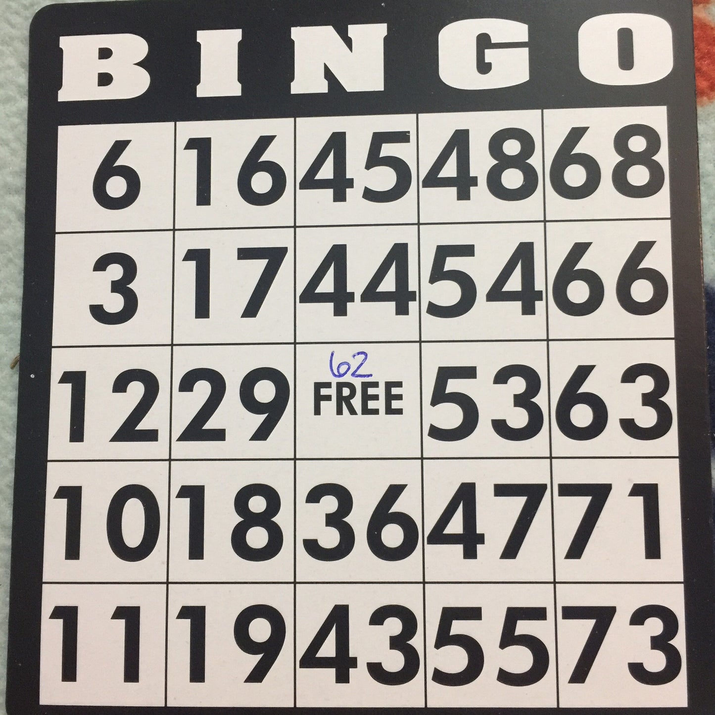 Game, Bingo: 9/19 at 3pm EST
