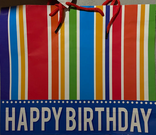 321 Party Gift Bags, Solid
