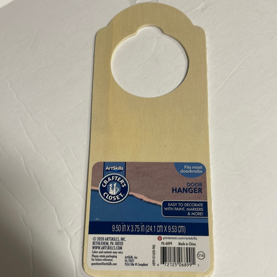 Artskills Crafter’s Closet, Door Hanger