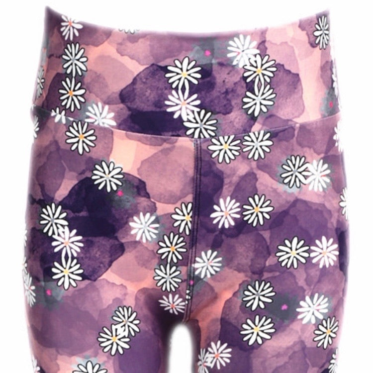Leggings, Daisy Tie Dyed
