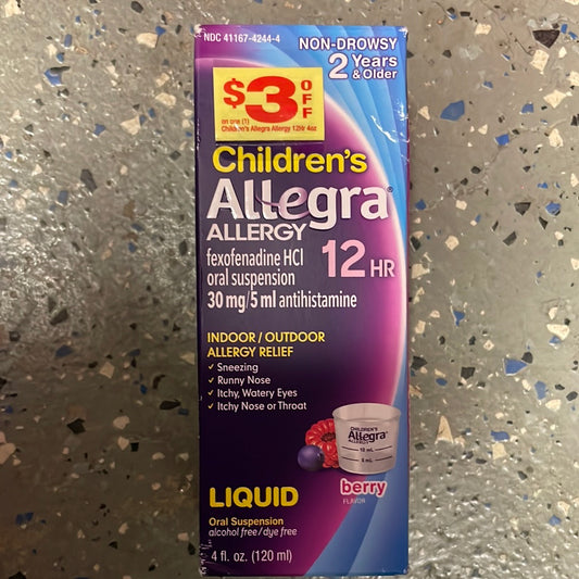 Youth, Children’s Allegra Allergy