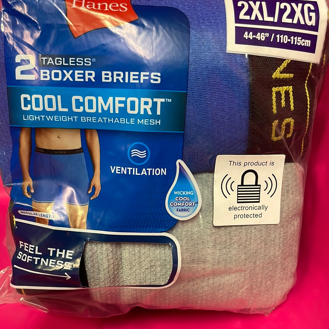 Mens, Hanes Mesh Boxer Briefs