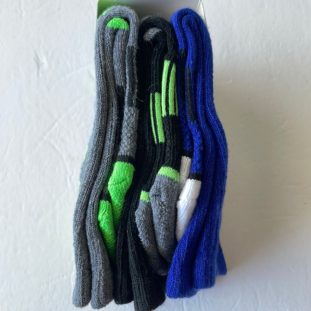 Boy’s Zone Pro Half Cushion Crew Socks